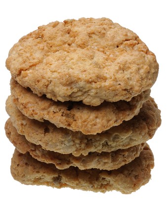 Almond and Oat Cookies